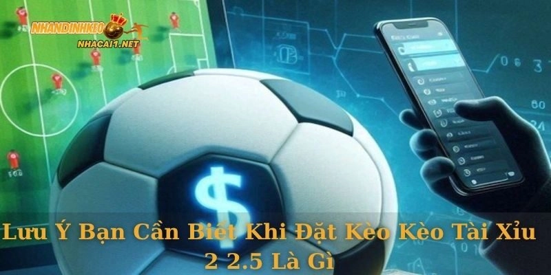 Lưu ý bạn cần biết khi đặt kèo kèo tài xỉu 2 2.5 là gì